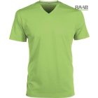 V-Neck férfi pamutpóló