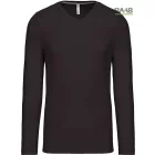 4XL-es méretű V nyakkivágású férfi póló