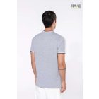 Knit V-nyakas férfi póló szegéllyel