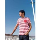 Csíkos póló zsebbel