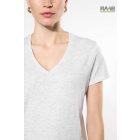 V-Neck női pamutpóló