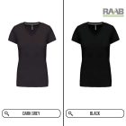 V-Neck női pamutpóló