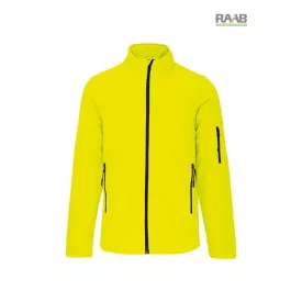 Kariban softshell dzseki  jólláthatóági színekben