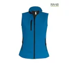Egyszerű szabású női softshell mellény S-4XL-ig