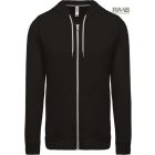 Egyszerű, kapucnis, unisex pulóver