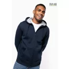 Full cipzáras unisex kapucnis pulóver 