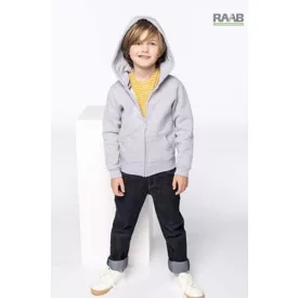 Kapucnis-zippes gyerek pulóver