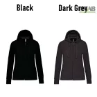 Ladies végigcipzáras pulóver