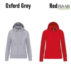 Ladies végigcipzáras pulóver