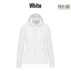 Ladies végigcipzáras pulóver