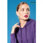 Ladies kapucnis pulóver kenguru zsebbel