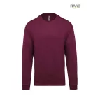 Klasszikusan egyszerű pulóver unisex kivitelben XS-4XL-ig