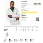 Kariban kapucnis unisex  pulóver