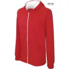 Kapucnis-zippes pulóver