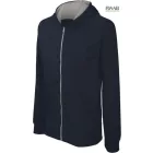 Kapucnis-zippes pulóver