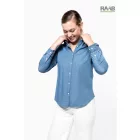 Chambray női farmer ing