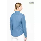 Chambray női farmer ing