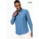 Chambray férfi farmer ing