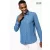 Chambray férfi farmer ing