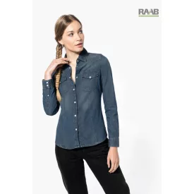 Denim farmer női ing