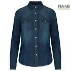 Denim farmer női ing