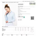 Nő ing karcsúsító varrással
