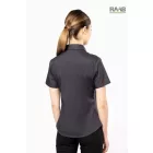 Pamut poplin rövid ujjú női ing 