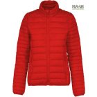 Padded steppelt női kabát