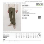 Mens multipocket nadrág több színben