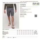 Multipocket férfi bermuda