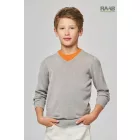 Jumper V nyakkivágású gyerek pulóver