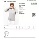 Full ZIP Női kardigán 