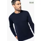 Crev Neck férfi üzleti pulóver