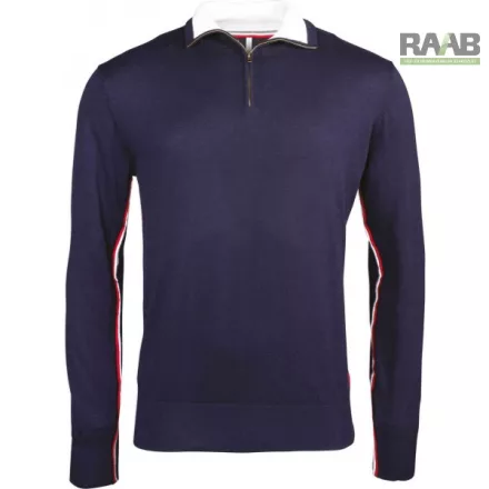 1/4 cipzáras, galléros pulóver XL-es méretben