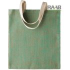 Juta táska natur színű füllel - 100% környezetbarát