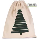 Christmas tornazsák karácsonyfa mintával - Karácsonyi