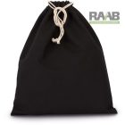 100% pamut tárolózsák/tornazsák