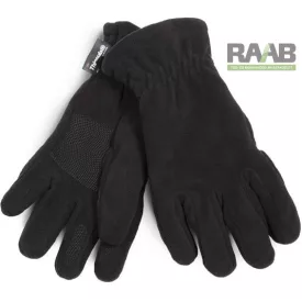 Polár kesztyű fekete színben