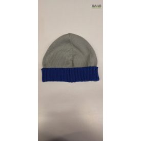 Kötött sapka kontrasztos szegéllyel