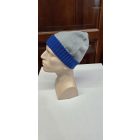 Kötött sapka kontrasztos szegéllyel