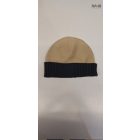 Kötött sapka kontrasztos szegéllyel