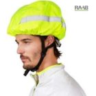 Kerékpáros és munkavédelmi sisakvédő - utánvilágító kivitelben