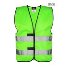 WOLFSBURG jólláthatósági mellény 3-5XL-ig neonzöld színben