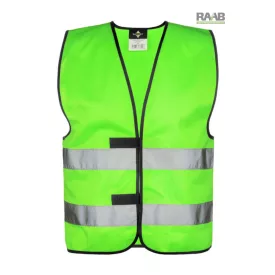   WOLFSBURG jólláthatósági mellény 3-5XL-ig neonzöld színben