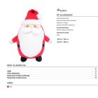 Télapó plüssfigura