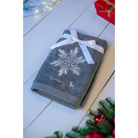 Christmas törölköző hópihe mintával 45X70 cm-es