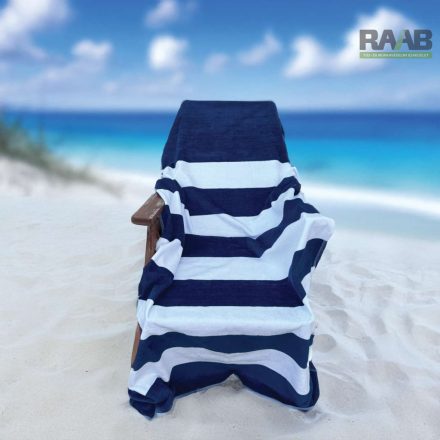 „CLASSIC MARINE” BEACH velour törölköző