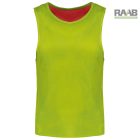 Kétoldalas megkülönböztető trikó