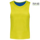 Kétoldalas megkülönböztető trikó