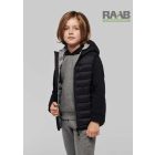 Steppelt gyerek kapucnis mellény